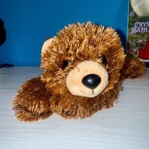 TY Montana Bear Plush 13" Floppy Brown Shaggy Teddy – EUC Collectible Toy